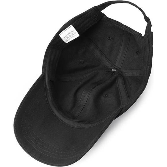 Plain Cotton Baseball Cap Adjustable Dad Hat Low Profile Unisex Golf Hat - Picture 2 of 8